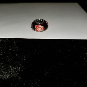 Pandora Red Flowers For You Murano Glass Bead